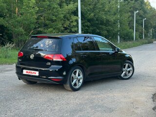 2013 Volkswagen Golf VII, чёрный, 1100000 рублей, вид 4