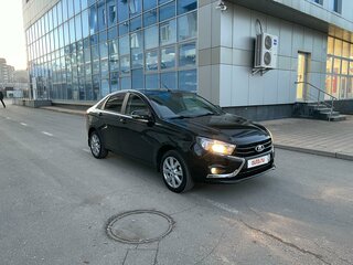 2020 Lada (ВАЗ) Vesta I, чёрный, 1150000 рублей, вид 2