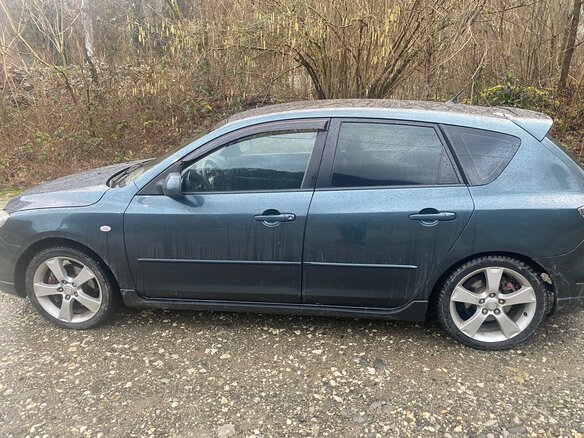 2005 Mazda 3 I (BK), зелёный - вид 5
