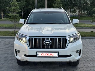 2018 Toyota Land Cruiser Prado 150 Series Рестайлинг 2, белый, 6150000 рублей, вид 3