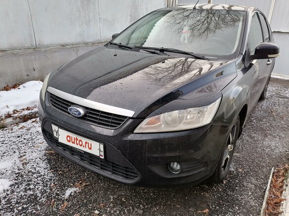 2008 Ford Focus II Рестайлинг, чёрный, 630000 рублей