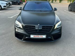 2019 Mercedes-Benz S-Класс AMG 63 AMG Long III (W222, C217) Рестайлинг, чёрный, 9500000 рублей, вид 3