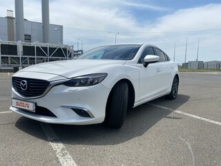 2016 Mazda 6 III (GJ) Рестайлинг, белый, 1650000 рублей, вид 1