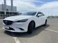 2016 Mazda 6 III (GJ) Рестайлинг, белый, 1650000 рублей