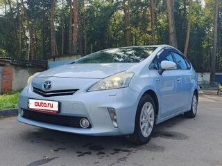 2011 Toyota Prius Alpha I (ZVW40/41), серый, 1375000 рублей, вид 2