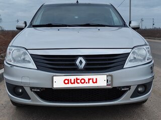 2012 Renault Logan I Рестайлинг, серебристый, 500000 рублей, вид 1