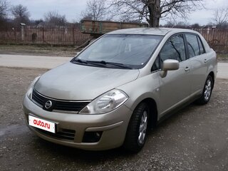 2007 Nissan Tiida I, золотистый, 460000 рублей, вид 1