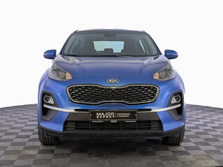 2021 Kia Sportage IV Рестайлинг, синий, 2380000 рублей, вид 2