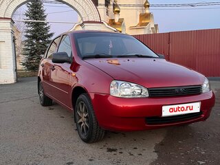 2009 Lada (ВАЗ) Kalina I, красный, 315000 рублей, вид 3