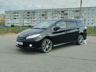 2012 Toyota Wish II Рестайлинг, чёрный, 1360000 рублей, вид 1