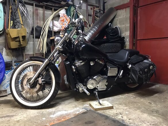 2000 Honda Shadow 400, чёрный, 345000 рублей - вид 6
