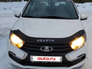 2018 Lada (ВАЗ) Granta I Рестайлинг, белый, 720000 рублей, вид 1