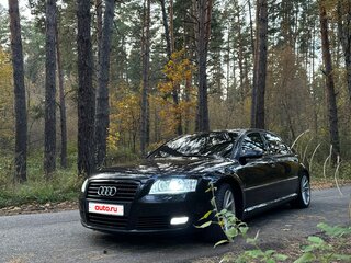 2008 Audi A8 II (D3) Рестайлинг 2, чёрный, 900000 рублей, вид 5