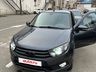 2018 Lada (ВАЗ) Granta I Рестайлинг, серебристый, 850000 рублей, вид 1