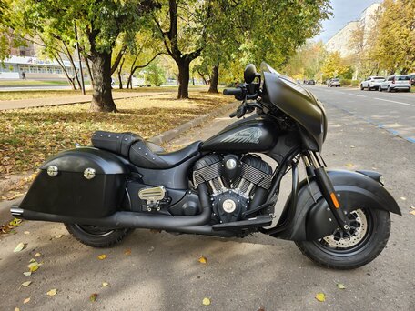 2017 Indian Chieftain, чёрный, 1230000 рублей, вид 1