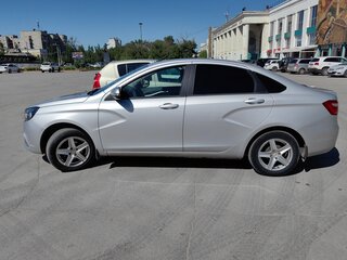 2018 Lada (ВАЗ) Vesta CNG I, серебристый, 860000 рублей, вид 4