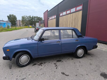 2007 Lada (ВАЗ) 2107, синий, 295000 рублей, вид 4