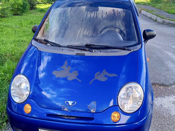 2010 Daewoo Matiz I Рестайлинг, синий