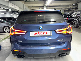 2022 BMW X3 M40i III (G01) Рестайлинг, синий, 6840000 рублей, вид 3