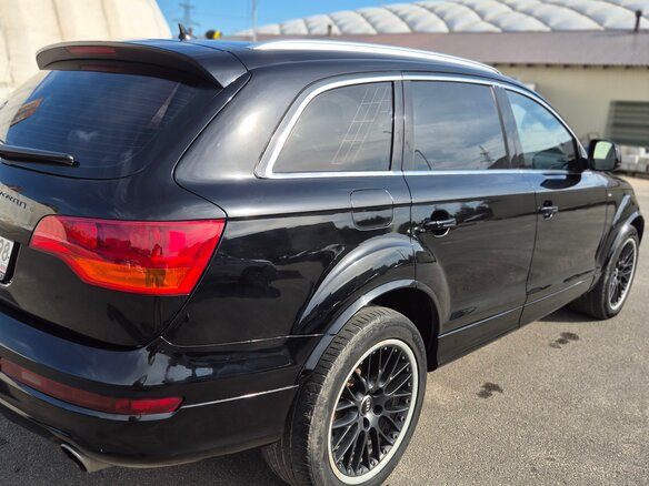 2009 Audi Q7 I (4L), чёрный, 1200000 рублей - вид 4