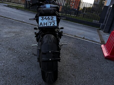 2015 Yamaha MT-09 (FZ-09), фиолетовый, 690000 рублей, вид 5