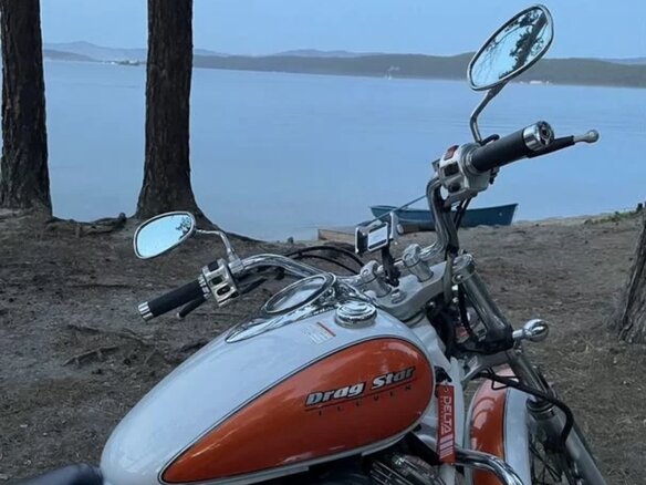 2001 Yamaha XVS1100, белый, 600000 рублей - вид 11