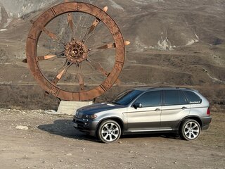 2005 BMW X5 4.8is I (E53) Рестайлинг, серый, 1700000 рублей, вид 4
