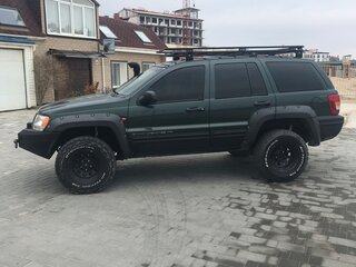 2001 Jeep Grand Cherokee II (WJ), зелёный, 1250000 рублей, вид 3