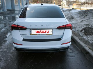 2020 Skoda Rapid II, белый, 1359000 рублей, вид 4