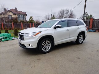 2014 Toyota Highlander III (XU50), белый, 2950000 рублей, вид 1
