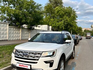 2019 Ford Explorer V Рестайлинг 2, белый, 3000000 рублей, вид 1
