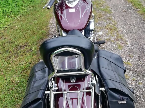 2008 Yamaha XVS1100, красный, 830000 рублей - вид 4