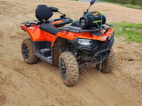 2026 CFMoto CFORCE 450 L, оранжевый, 550000 рублей, вид 2
