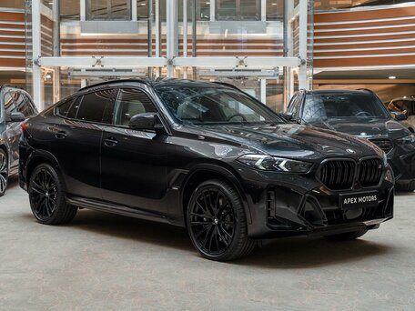2026 BMW X6 M60i III (G06) Рестайлинг, чёрный, 19890000 рублей, вид 3