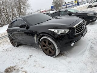 2012 Infiniti FX37 II (S51) Рестайлинг, белый, 2850000 рублей, вид 2