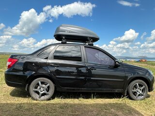2021 Lada (ВАЗ) Granta I Рестайлинг, чёрный, 750000 рублей, вид 3
