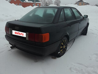 1990 Audi 80 IV (B3), зелёный, 130000 рублей, вид 1