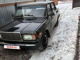 2010 Lada (ВАЗ) 2107, зелёный, 200000 рублей, вид 4