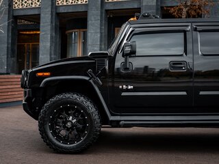 2008 Hummer H2 I Рестайлинг, чёрный, 4850000 рублей, вид 3