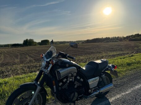 1993 Yamaha V-Max 1200, чёрный, 400000 рублей, вид 5