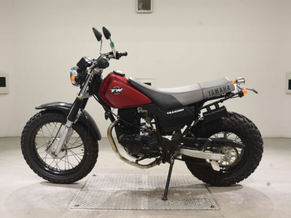 2008 Yamaha TW200, пурпурный, 230000 рублей - вид 2