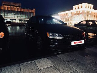 2014 Volkswagen Jetta VI Рестайлинг, чёрный, 1400000 рублей, вид 3