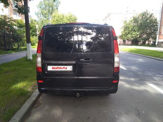 2011 Mercedes-Benz Vito 116 CDI L2 II (W639) Рестайлинг, чёрный, 1250000 рублей, вид 3