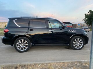 2012 Infiniti QX56 II, чёрный, 3338000 рублей, вид 2