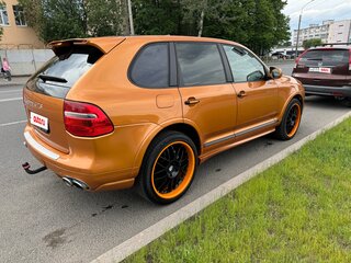 2008 Porsche Cayenne S I Рестайлинг (957), оранжевый, 1150000 рублей, вид 3