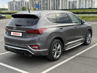 2018 Hyundai Santa Fe IV, серый, 3750000 рублей, вид 3