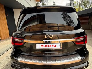 2019 Infiniti QX80 I Рестайлинг 2, чёрный, 5000000 рублей, вид 5