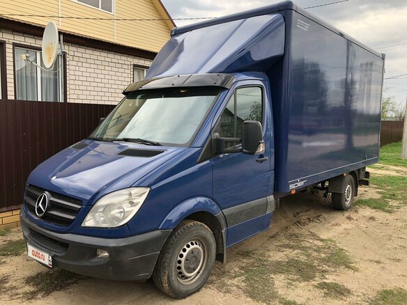 2009 Mercedes-Benz Sprinter, синий, 1800000 рублей - вид 1