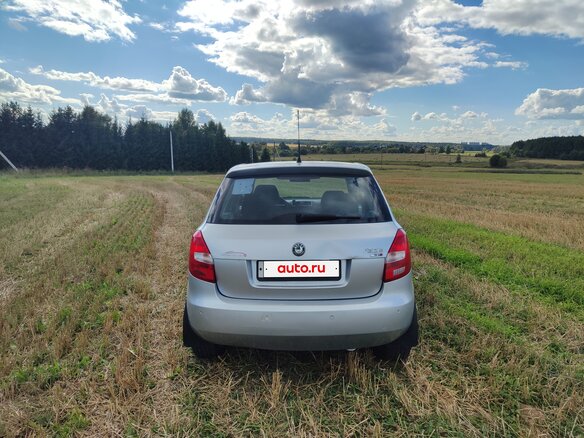 2009 Skoda Fabia II, серебристый, 500000 рублей - вид 4