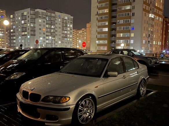 2001 BMW 3 серии 320d IV (E46) Рестайлинг, серый, 860000 рублей - вид 8